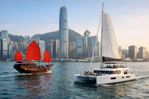 Junk Boat Versus Catamaran for Your Hong Kong Event